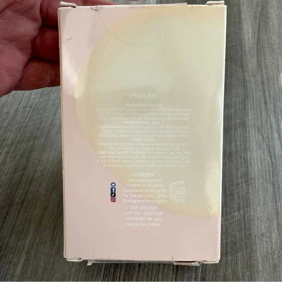 Lovery Enchanted Rose Perfume • New in Box! - Picture 5 of 6